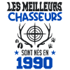 Anniversaire chasseur Née en 1990