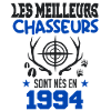 Anniversaire chasseur Née en 1994