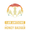Retro Honey Badgers Are Awesome