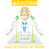 Mad scientist at work
