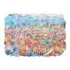 Bologne Italie Aquarelle Esquisse Illustration