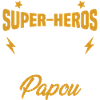 Papou super héros cadeau grand-père