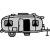 Camping Car Comic Design