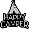 Outdoor Tent Happy Camper
