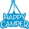 Logo Tent Happy Camper
