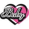 Baby Herz Rosa