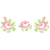Kreuzstich-Rose