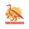 Therizinosaurus Birthday Kids Design
