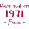 fabriqué In France 1971