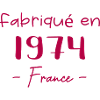 fabriqué In France 1974