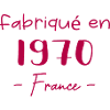 fabriqué In France 1970