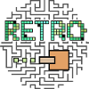 Retro Text & Maze Shooter Game