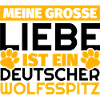 Deutscher Wolfsspitz Geschenke lustig