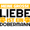 Dobermann Geschenke lustig