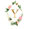 Monogramme personnalisable Y