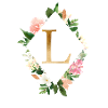 Customizable Monogram L