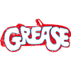 Grease White Logo With Car