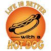 Spise Hot Dog Fast Food Livet er bedre