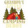 Grandpa's little camping buddy