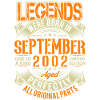 2002 September Birthday Legend