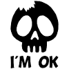 I'm fine (black)