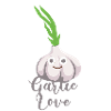 garlic love,garlic,love,vegetables,comic