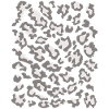Snow leopard pattern light