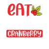 Eat and drink cranberries