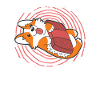 Sushicorgi-hund Japanisches
