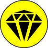 Diamond Icon Circle