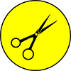 Scissors Barber Circle