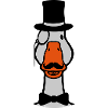 Cylinder Comic Goose Sir