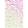Paragliders gradient green pink