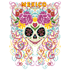 Crâne de sucre ART mexicain
