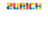 Zürich Switzerland CMYK Lettering