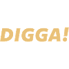 Digga Schrifzug Gold