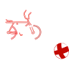 Cycle Ball Bicycle Lettering