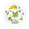 Gnome, Gnome-Leprechaun Happy-Gnome funny saying
