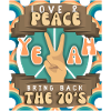Love-And-Peace, Retro-70s, peace-symbol