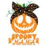 Spooky Mama Halloween Mama Kürbis