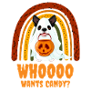 cute Halloween Terrier Halloween dog