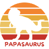 Papasaurus Papa Père Dino