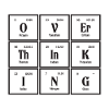 Overthinking | Periodic Table of Elements