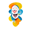 Clown Abstrait