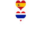 Thaïlande et Espagne génie / cadeau