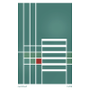 graphic poster in Bauhaus style