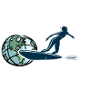 SURF sur le monde