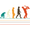 Human Evolution Saxophone