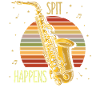 Funny Saxophone Spit Happens