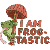 I Am Frogtastic - Fantastischer Zungenfrosch